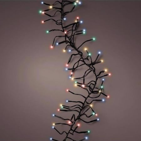 Gold LED Multicolored 250 Ct String Christmas Lights 20.5 Ft.